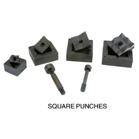 sheet metal square hole punch die sets|square knockout punch for metal.